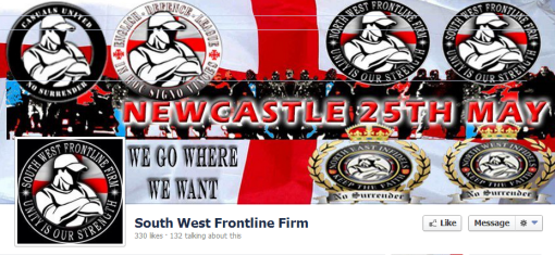 South West FF - claim they are travelling to the North East on 25th