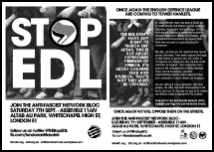STOP EDL Sat 7 Sep leaflet thumb