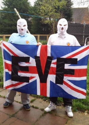 They took the pants straight off the line you know...