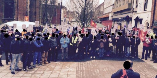 Rally against the EDL from February